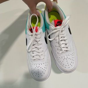 Neon Color Air Force 1s